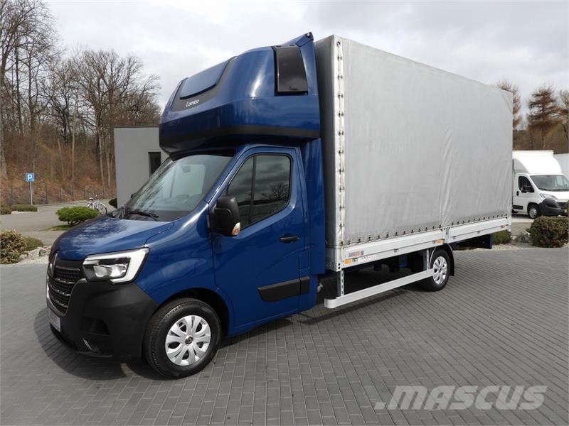 Renault MASTER TARPAULIN 10 PALLETS WEBASTO Kapali kasa kamyonetler