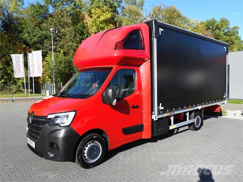 Renault MASTER TARPAULIN 10 PALLETS WEBASTO Furgons