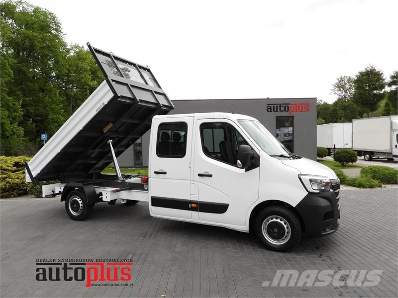 Renault MASTER  TIPPER DOUBLE CABIN DOKA 6 SEATS Furgonetas basculantes