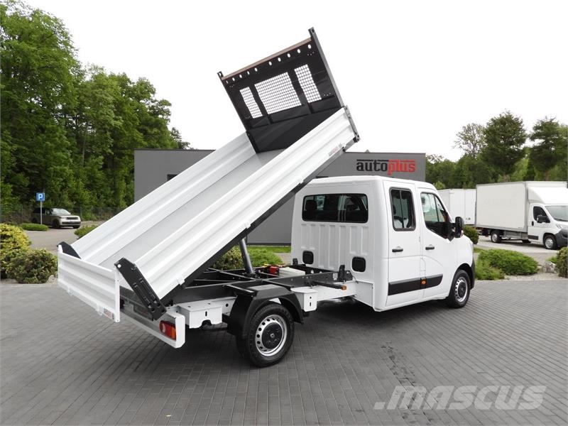 Renault MASTER  TIPPER DOUBLE CABIN DOKA 6 SEATS Furgonetas basculantes