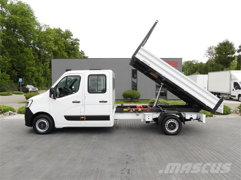 Renault MASTER  TIPPER DOUBLE CABIN DOKA 6 SEATS Furgonetas basculantes
