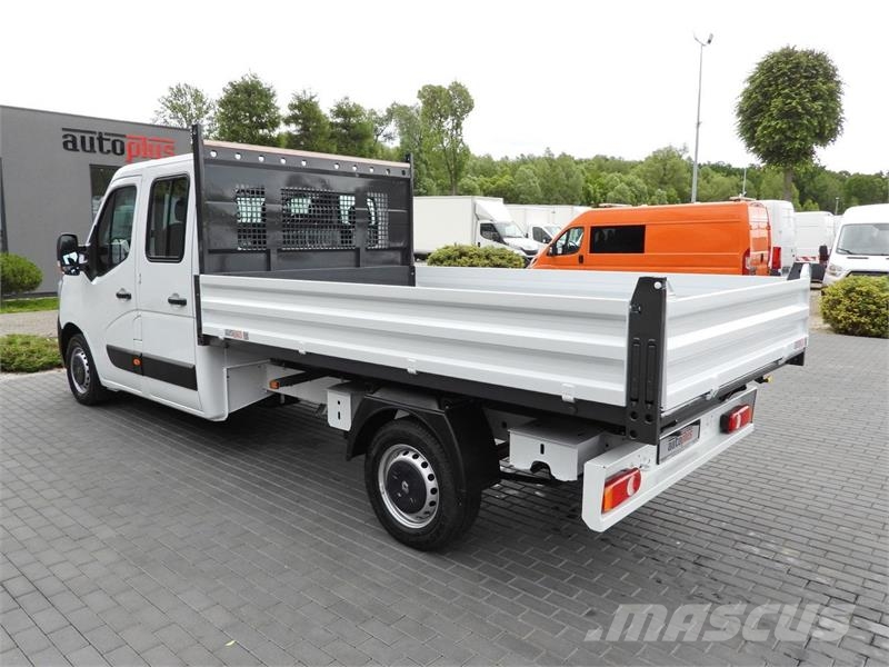 Renault MASTER  TIPPER DOUBLE CABIN DOKA 6 SEATS Furgonetas basculantes