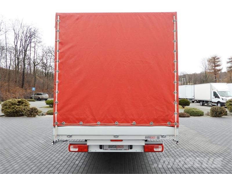 Volkswagen CRAFTER  TARPAULIN 10 PALLETS CRUISE CONTROL هيكل صندوقي