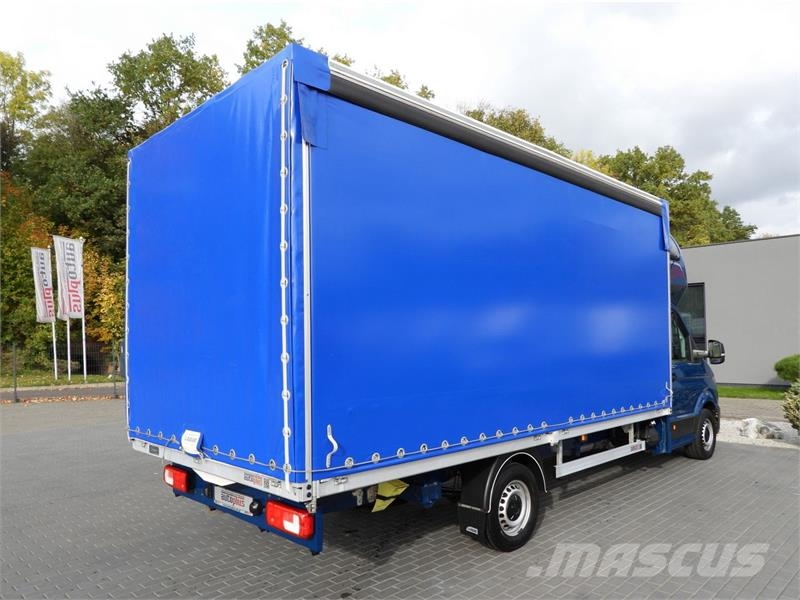 Volkswagen CRAFTER  TARPAULIN 10 PALLETS WEBASTO هيكل صندوقي
