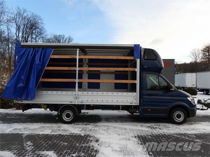 Volkswagen CRAFTER  TARPAULIN 10 PALLETS WEBASTO Gesloten opbouw