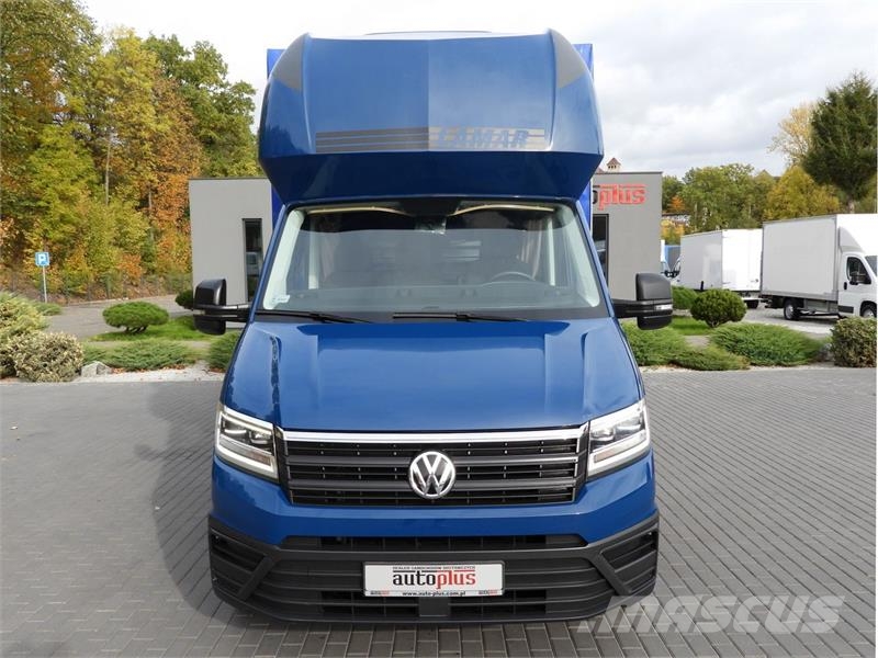 Volkswagen CRAFTER  TARPAULIN 10 PALLETS WEBASTO هيكل صندوقي