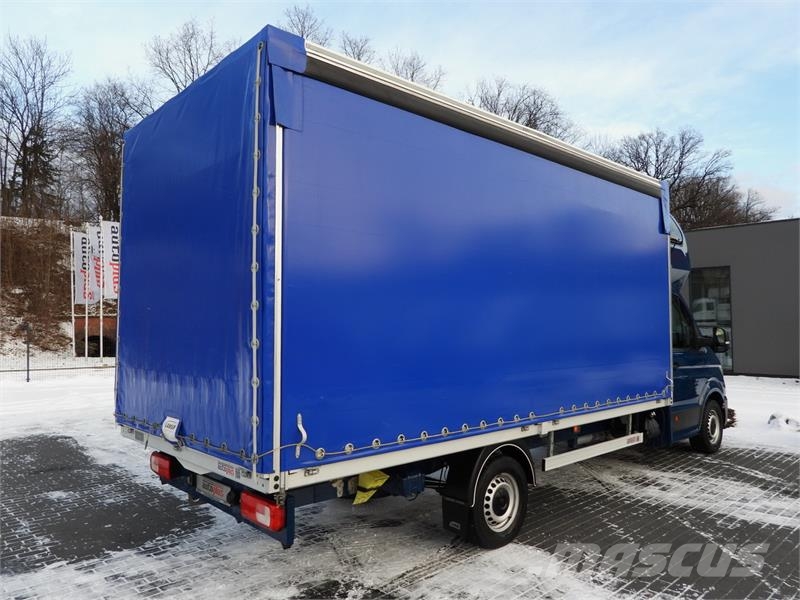Volkswagen CRAFTER  TARPAULIN 10 PALLETS WEBASTO Gesloten opbouw