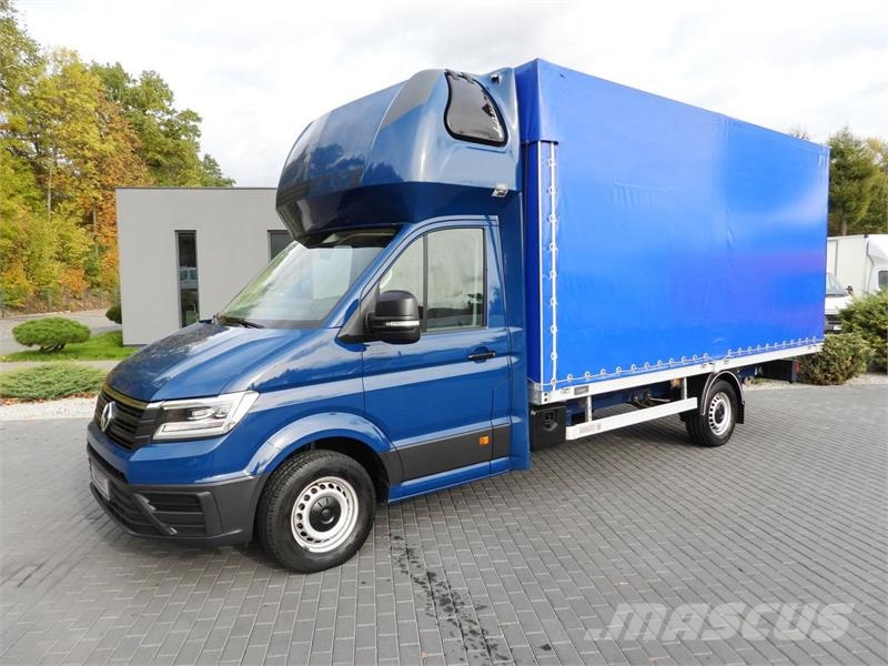 Volkswagen CRAFTER  TARPAULIN 10 PALLETS WEBASTO هيكل صندوقي