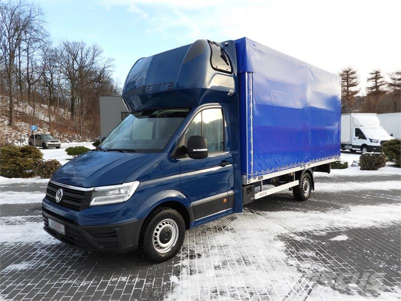 Volkswagen CRAFTER  TARPAULIN 10 PALLETS WEBASTO Gesloten opbouw