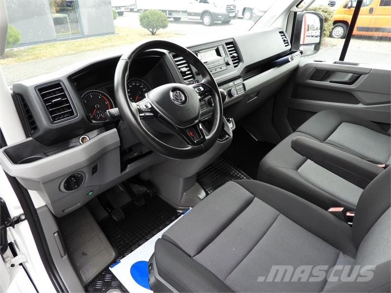 Volkswagen CRAFTER  TARPAULIN 10 PALLETS CRUISE CONTROL هيكل صندوقي