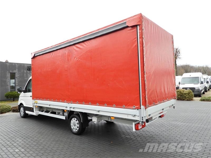 Volkswagen CRAFTER  TARPAULIN 10 PALLETS CRUISE CONTROL هيكل صندوقي