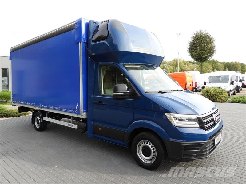 Volkswagen CRAFTER  TARPAULIN 10 PALLETS WEBASTO هيكل صندوقي