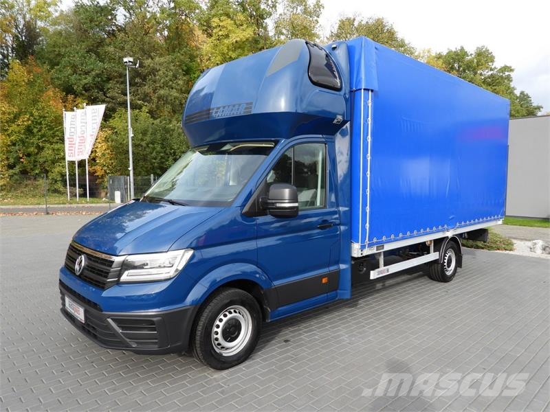 Volkswagen CRAFTER  TARPAULIN 10 PALLETS WEBASTO هيكل صندوقي
