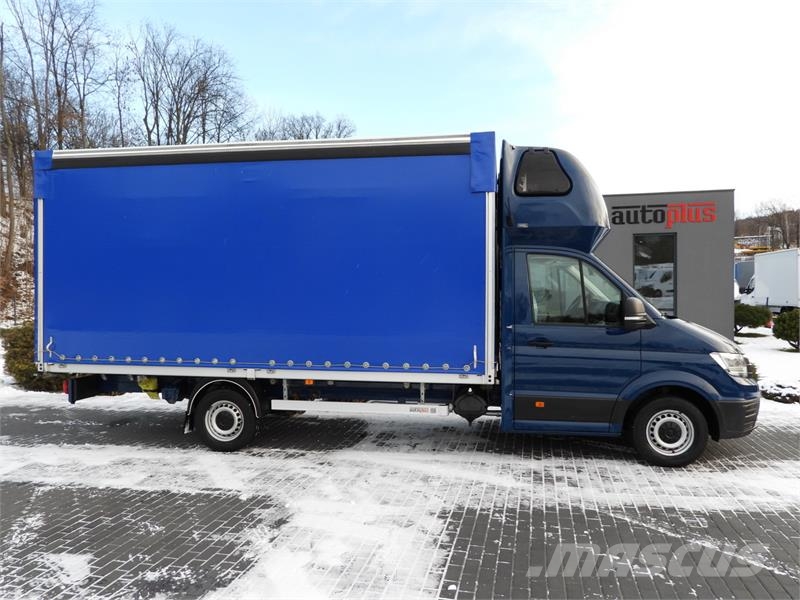 Volkswagen CRAFTER  TARPAULIN 10 PALLETS WEBASTO Gesloten opbouw