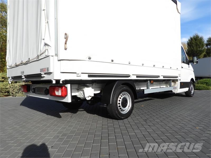 Volkswagen CRAFTER  TARPAULIN 8 PALLETS CRUISE CONTROL هيكل صندوقي