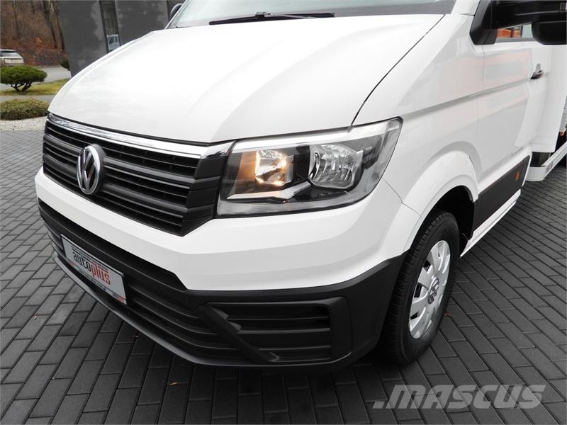 Volkswagen CRAFTER  TARPAULIN 10 PALLETS CRUISE CONTROL هيكل صندوقي