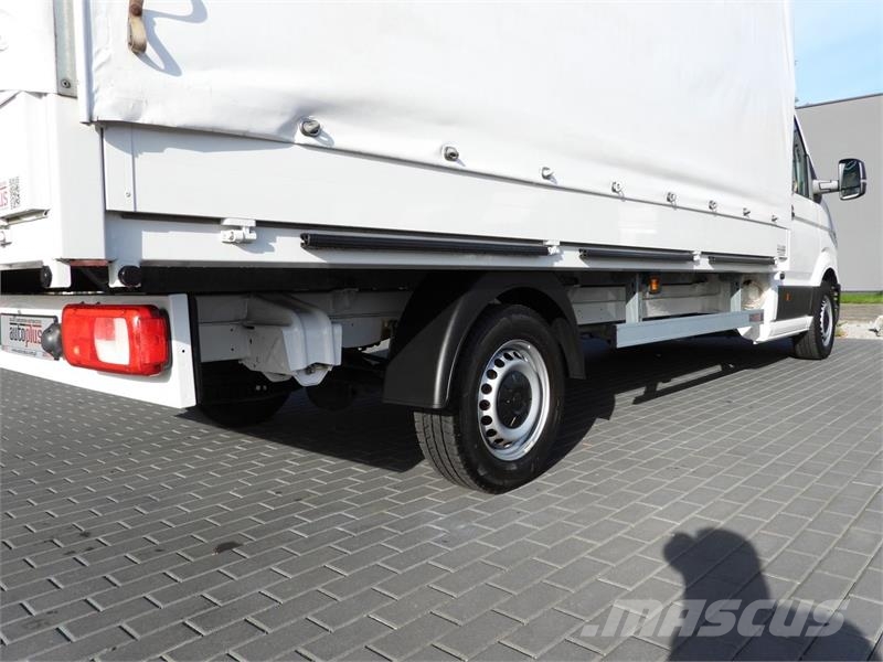 Volkswagen CRAFTER  TARPAULIN 8 PALLETS CRUISE CONTROL هيكل صندوقي