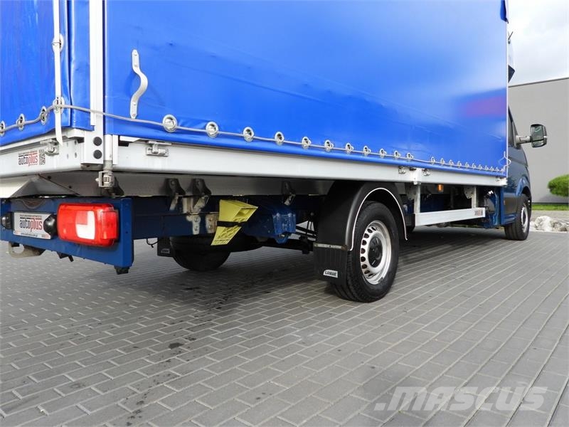 Volkswagen CRAFTER  TARPAULIN 10 PALLETS WEBASTO هيكل صندوقي