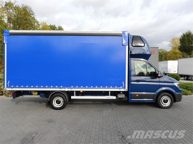 Volkswagen CRAFTER  TARPAULIN 10 PALLETS WEBASTO هيكل صندوقي