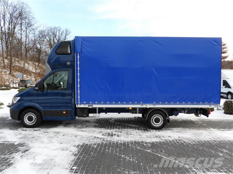 Volkswagen CRAFTER  TARPAULIN 10 PALLETS WEBASTO Gesloten opbouw