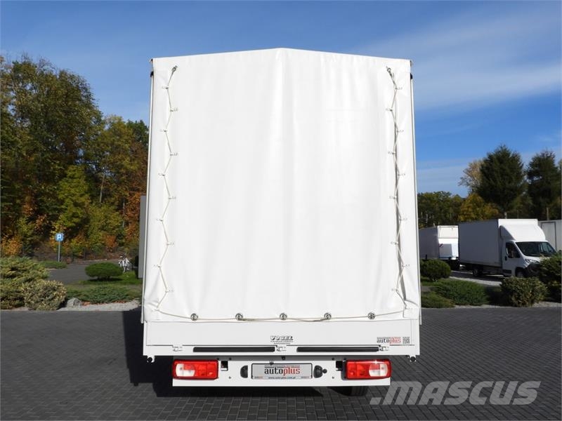Volkswagen CRAFTER  TARPAULIN 8 PALLETS CRUISE CONTROL هيكل صندوقي