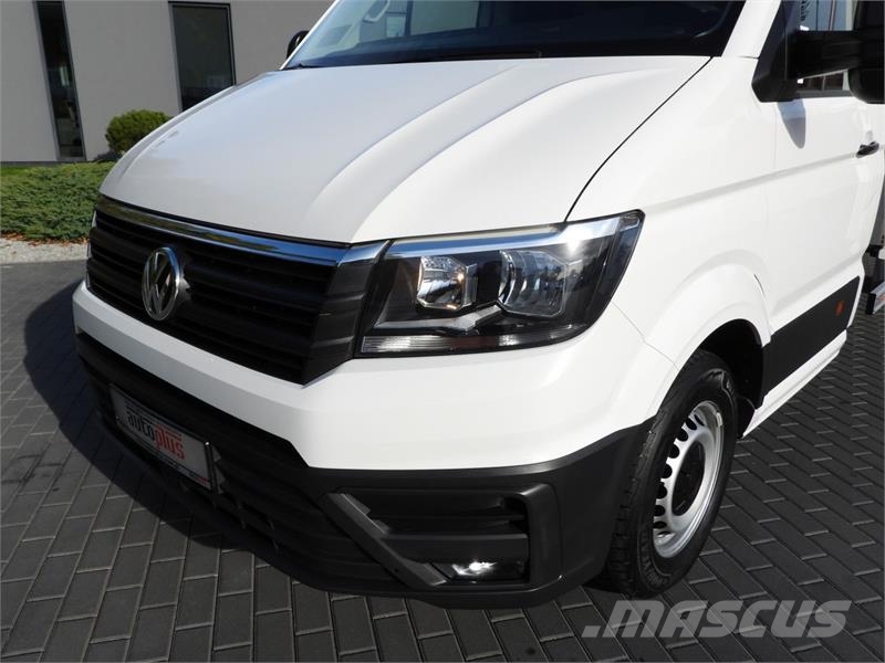 Volkswagen CRAFTER  TARPAULIN 8 PALLETS CRUISE CONTROL هيكل صندوقي
