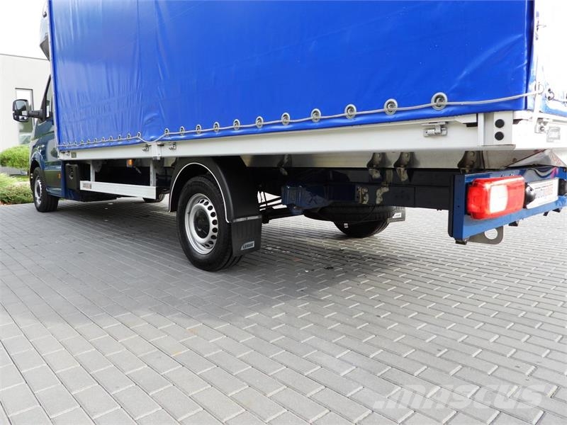 Volkswagen CRAFTER  TARPAULIN 10 PALLETS WEBASTO هيكل صندوقي