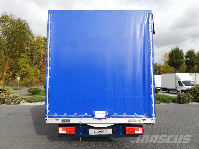 Volkswagen CRAFTER  TARPAULIN 10 PALLETS WEBASTO هيكل صندوقي