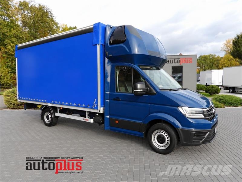 Volkswagen CRAFTER  TARPAULIN 10 PALLETS WEBASTO هيكل صندوقي