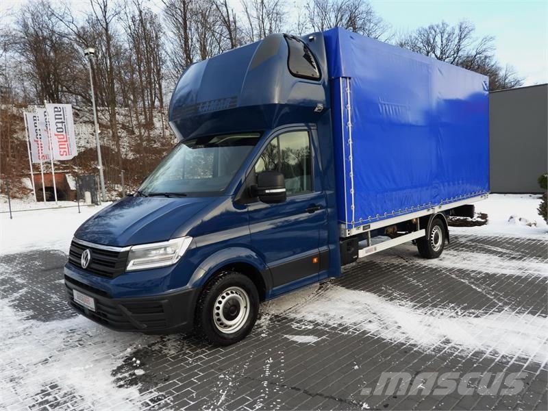Volkswagen CRAFTER  TARPAULIN 10 PALLETS WEBASTO Gesloten opbouw