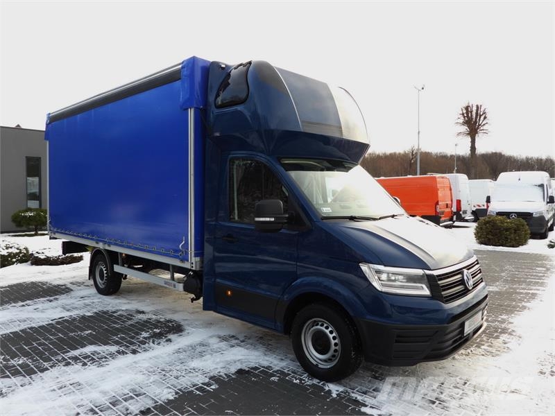 Volkswagen CRAFTER  TARPAULIN 10 PALLETS WEBASTO Gesloten opbouw