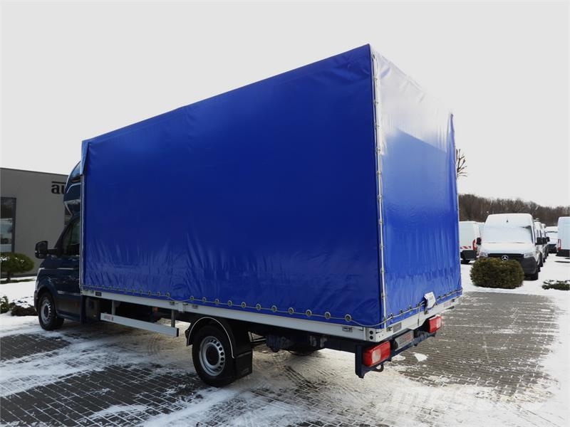Volkswagen CRAFTER  TARPAULIN 10 PALLETS WEBASTO Gesloten opbouw