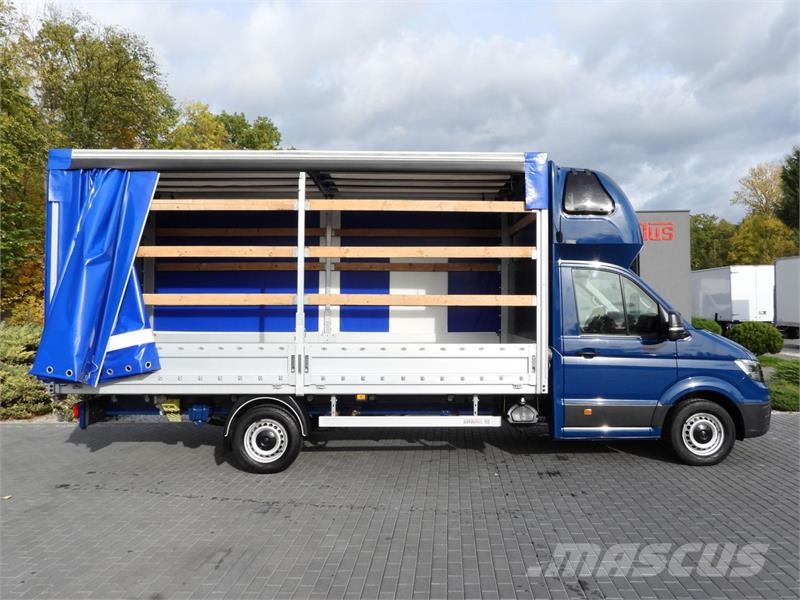 Volkswagen CRAFTER  TARPAULIN 10 PALLETS WEBASTO هيكل صندوقي