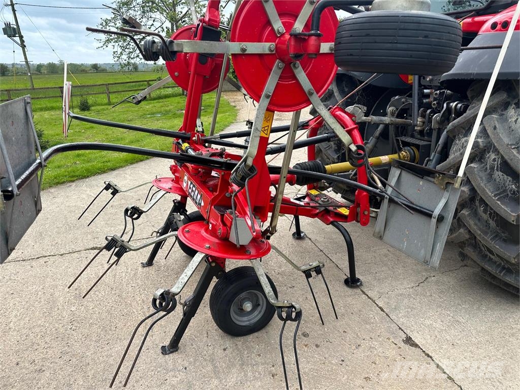 Fella TH6606 DN 6 Rotor Tedder Sonstige Grünlandgeräte