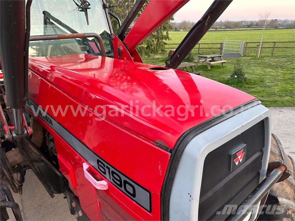 Massey Ferguson 6190 Tractor C/W MX U12 Loader Трактори
