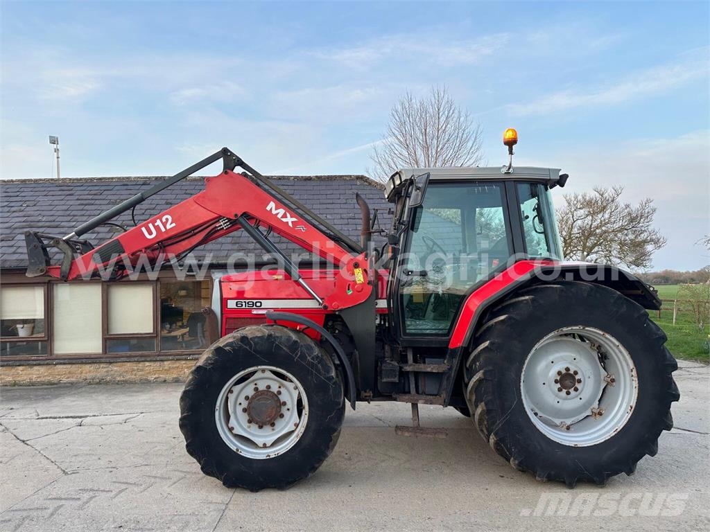 Massey Ferguson 6190 Tractor C/W MX U12 Loader Трактори