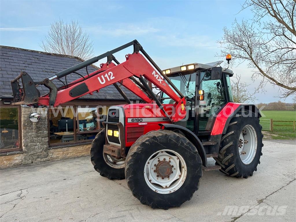 Massey Ferguson 6190 Tractor C/W MX U12 Loader Трактори