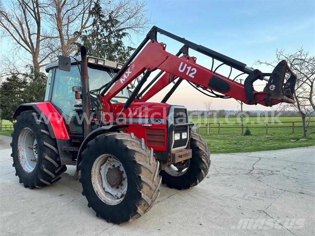 Massey Ferguson 6190 Tractor C/W MX U12 Loader Трактори