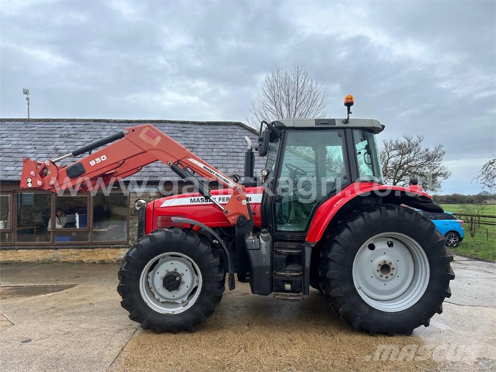 Massey Ferguson 6465 Dyna-6 Tractor C/W 950 Loader Трактора
