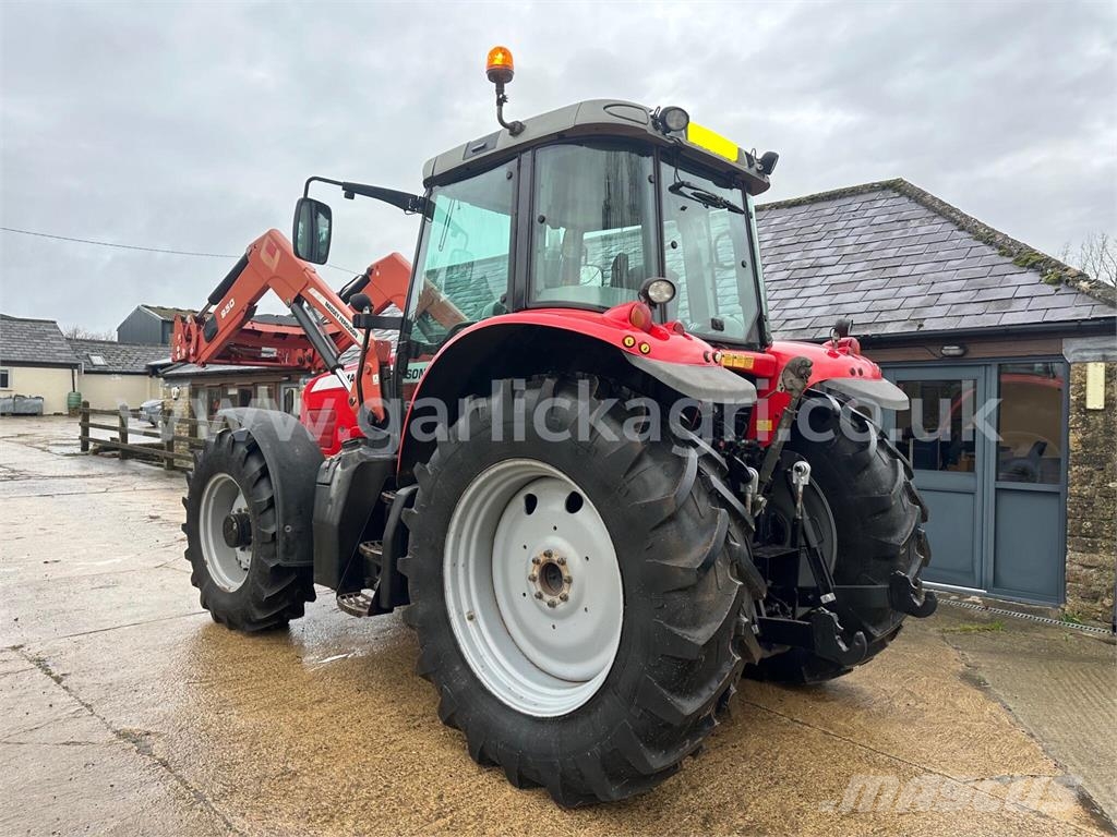 Massey Ferguson 6465 Dyna-6 Tractor C/W 950 Loader Трактора
