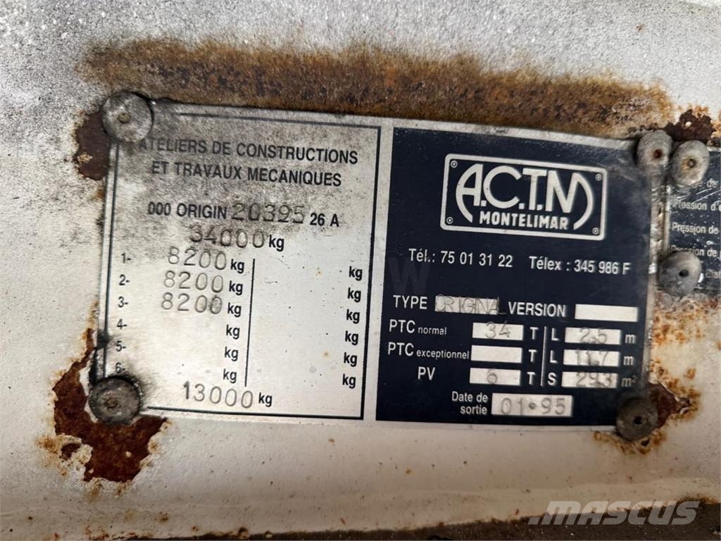 Actm Semi-Reboque Autotreileri