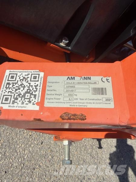 Ammann ARW 65 Compactoare sol