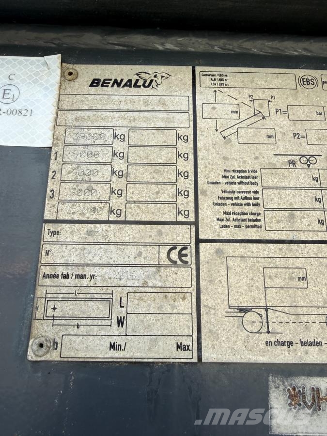 Benalu Semi-Reboque Piekabes pašizgāzēji