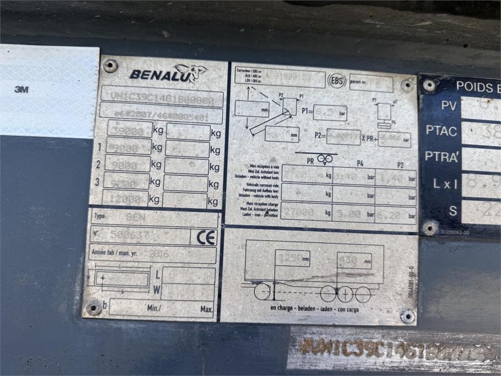 Benalu Semi-Reboque Kiper poluprikolice