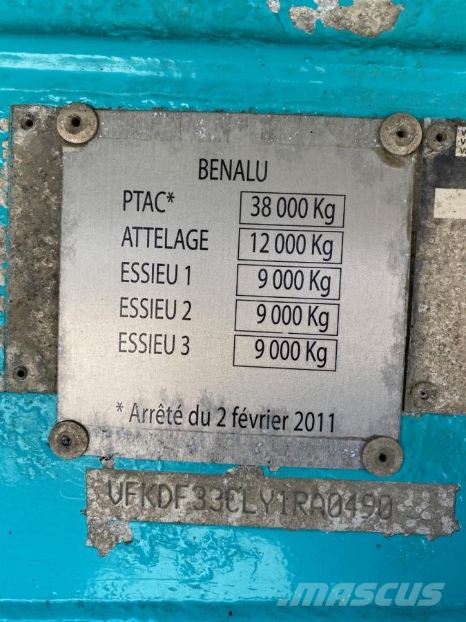 Benalu Semi-Reboque ダンプセミトレーラー