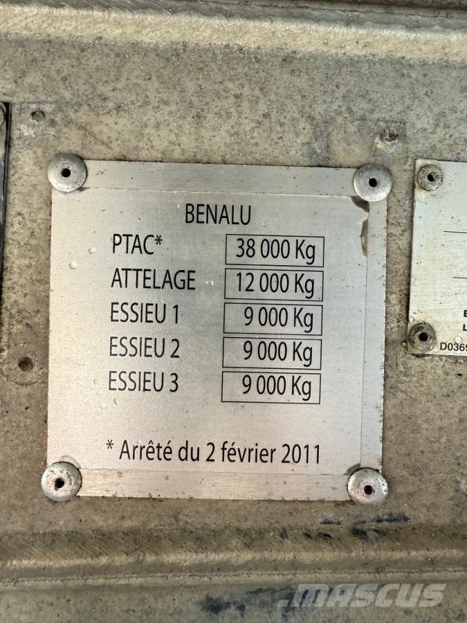 Benalu Semi-Reboque Ανατρεπόμενες ημιρυμούλκες
