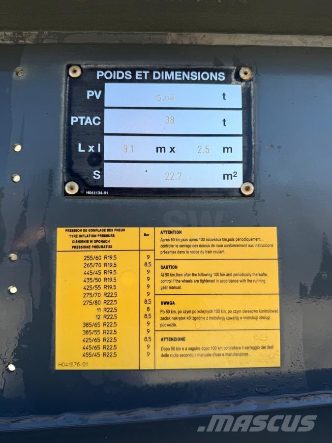 Benalu Semi-Reboque Tipper semi-trailers