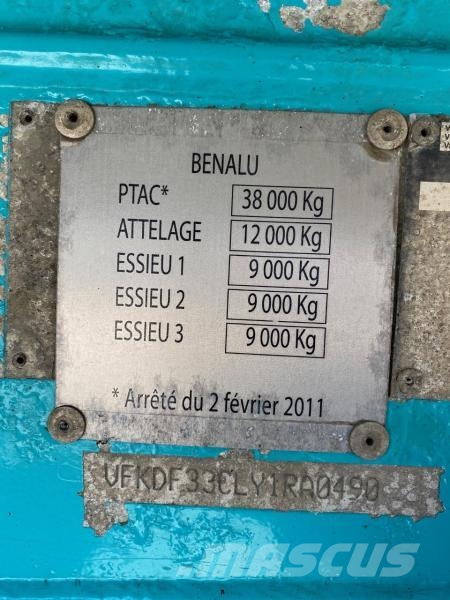 Benalu Semi-Reboque Самосвални полуремаркета