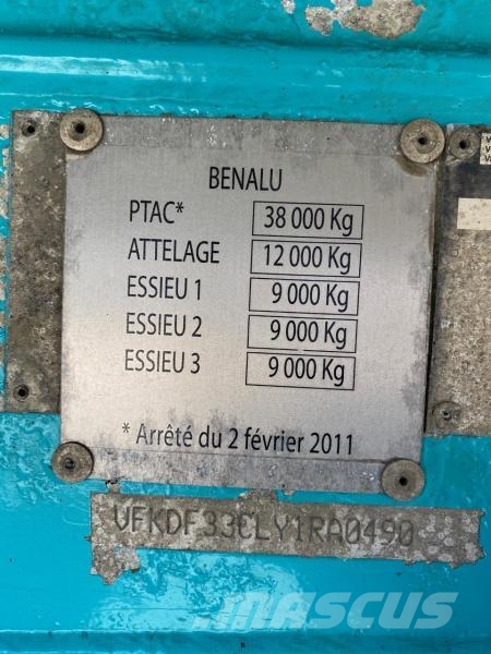 Benalu Semi-Reboque Polprikolice prekucniki - kiper