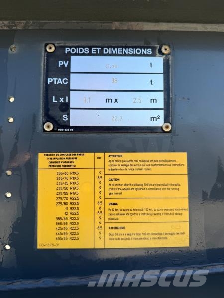 Benalu Semi-Reboque Semi-trailer med tip